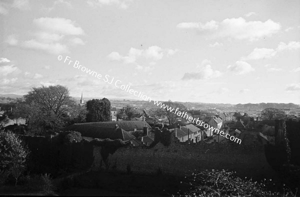 BIRR CASTLE TOWN FROM BEDROOM